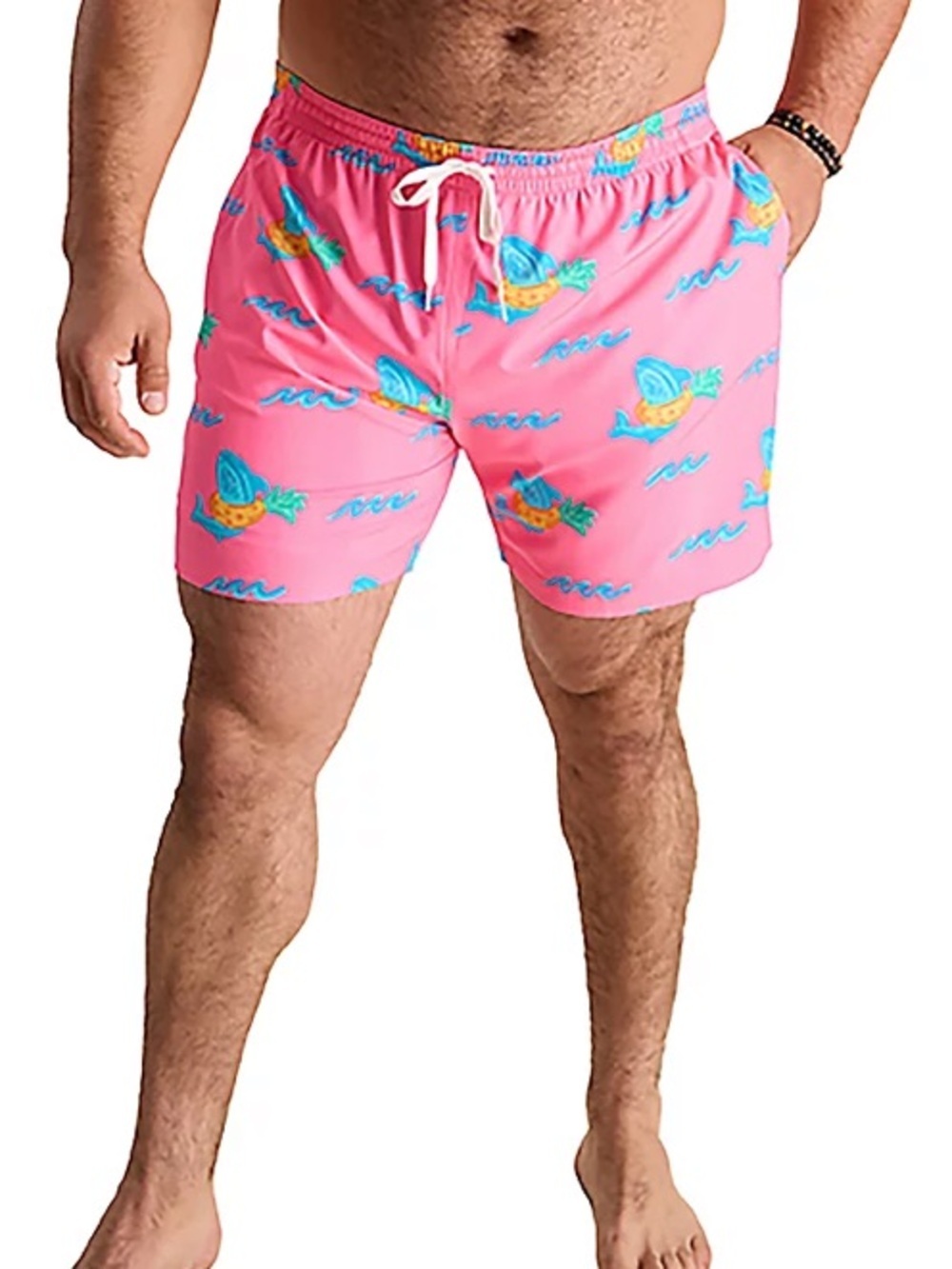 NWT Chubbies Men's The Pineapple Floaters Classic Swim Trunks 5.5
In Sz M
